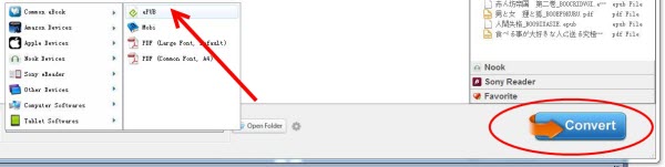 convert epub to epub